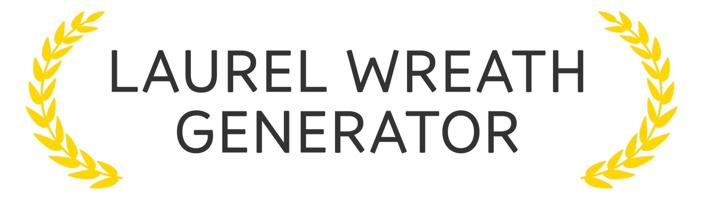 Laurel Wreath Generator
